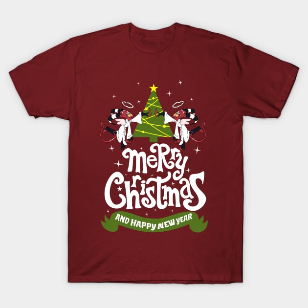 Helluva Boss - Merry Christmas and Happy New Year! T-Shirt by rentaire